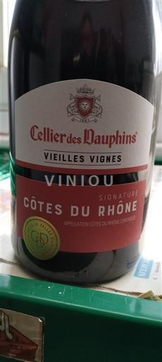Rhône Valley Côtes du Rhône Cellier des Dauphins Vieilles Vignes Non-Vintage