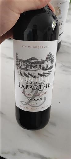 Bordeaux Château Labarthe Angélie 2018