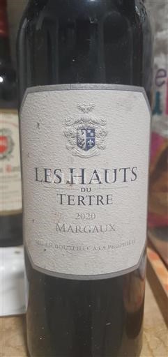 Bordeaux Margaux Château Tertre Les Hauts 2020