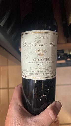 Bordeaux Graves Château Pierrie Saint-Maxime Clémence 2017