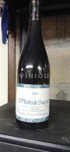 Valle della Loira Saint-Nicolas-De-Bourgueil Séjourne & Fils 2008