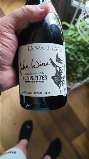 Roussillon Côtes do Roussillon Domaine Cazes John Wine No Sulfites 2020