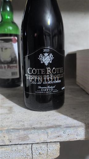 Valle del Ródano Côte-rôtie Domaine Bertrand David L'Esprit de Famille 2023