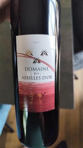Ginevra Non specificato Domaine Des Abeilles Or Gamay de Satigny 2017