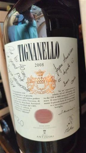 Toscana Non specificato Antinori Tignanello 2008