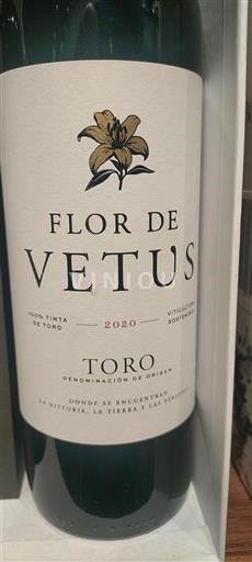 Castile and León Toro Vetus Flor de Vetus 2020