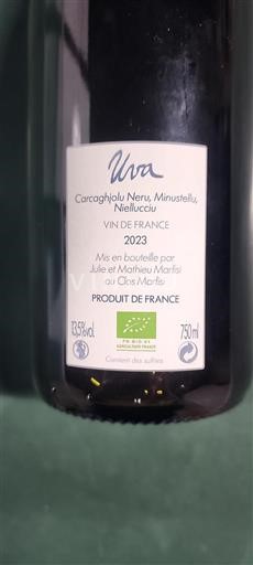 Corsica Niet gespecificeerd Clos Marfisi Uva 2023