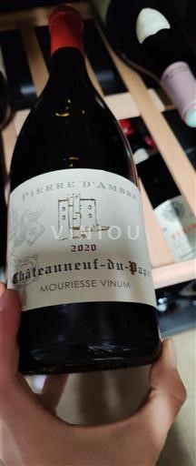 Rhône Valley Châteauneuf-du-Pape Mouriesse Vinum Pierre d'Ambre 2020