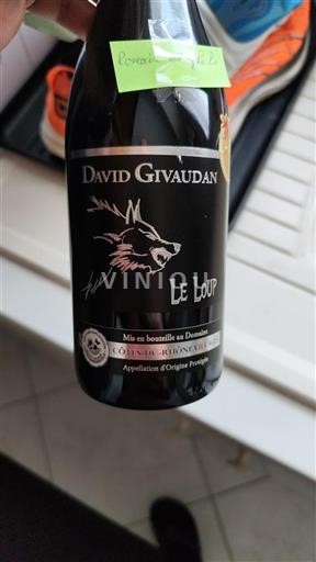 Valle del Rodano Côtes-du-rhône-villages David Givaudan Le Loup Senza annata