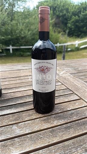 Burdeos Saint-Émilion Gran Cru Grand Cru Les Valentines 2020