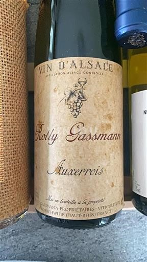 Alsazia Non specificato Grand Cru Rolly Gassmann Auxerrois 2019