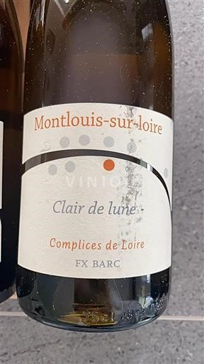Vallée de la Loire Montlouis-sur-loire FX Barc Clair de Lune 2020