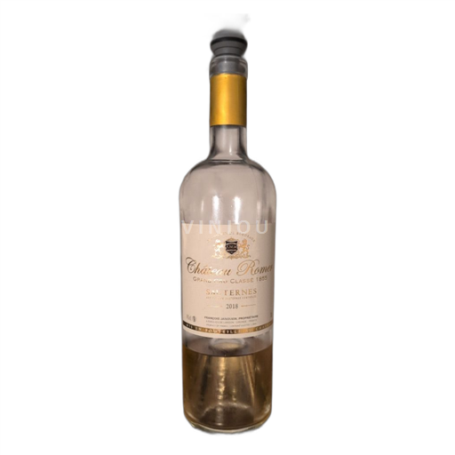 Bordeaux Sauternes Château Romer 2018
