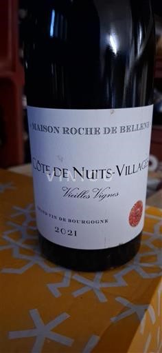 Burgundsko Côte de nuits villages Maison Roche de Bellene Vieilles Vignes 2021