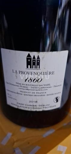 Languedoc Ospecificerad La Provenquière 1860 2018