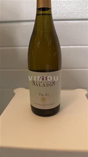 Rhônen laakso Côtes-du-rhône Domaine Saladin Per Èl 2023