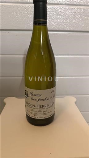 Burgundy Mâcon and Mâcon-Villages Domaine Marc Jambon et Fils Classique 2022