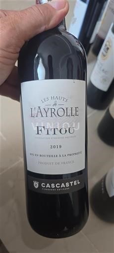 Linguadoca Fitou Cascastel Les Hauts de l'Ayrolle 2019