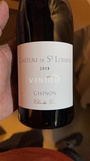 Vallée de la Loire Chinon Château St Louans Clos du Pin 2018