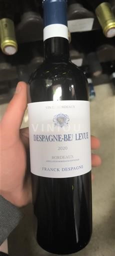 Bordeaux Franck Despagne Despagne-Bellevue 2020