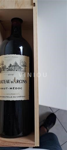 Bordeaux Haut-Médoc Cru Bourgeois Château Arcins 2019