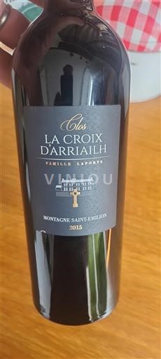 Bordeaux Montagne-saint-émilion Clos La Croix Ariailh 2015