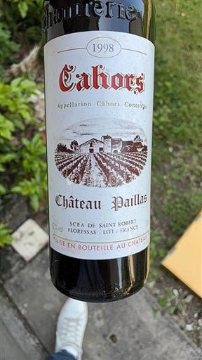 Zuidwest-Frankrijk Cahors Château Paillas 1998
