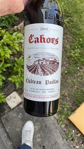 Zuidwest-Frankrijk Cahors Château Paillas 2000