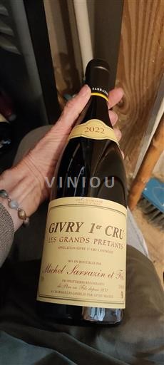 Burgundy Not Specified Premier Cru Michel Sarrazin et Fils Les Grands Pretants 2022