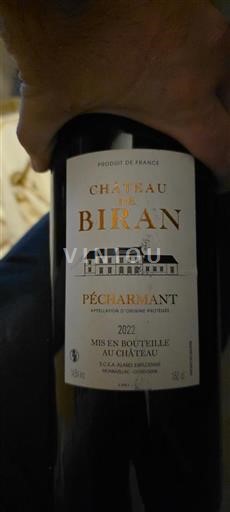 Zuidwest-Frankrijk Pécharmant Château Biran 2022
