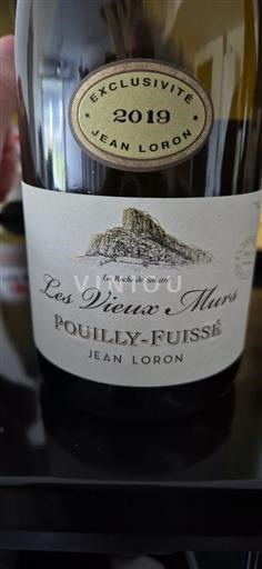 Borgogna Pouilly-fuissé Jean Loron Les Vieux Murs 2019