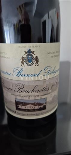 Bourgogne Premier Cru Domaine Bernard Delagrange Les Boucherottes 2018