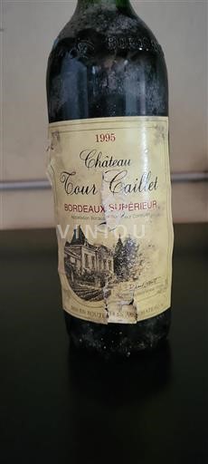 Bordeaux Bordeaux Supérieur Château Tour Caillet 1995