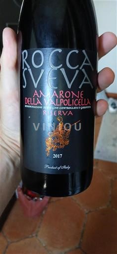 Benátsko Amarone della Valpolicella Rocca Sveva Riserva 2017