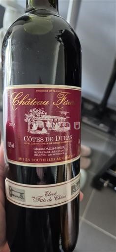 Sudoeste Côtes de Duras Château Faure 2018