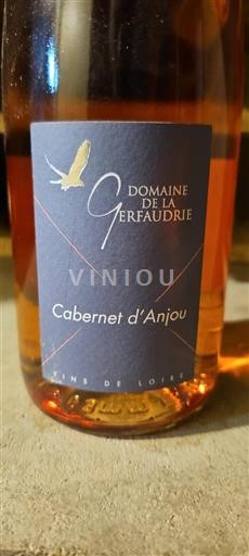 Údolí Loiry Cabernet d'Anjou Domaine La Gerfaudrie 2018