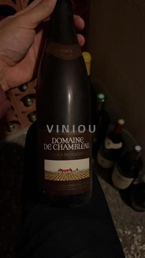 Neuchâtel Neuchâtel AOC Domaine Chambleau Oeil-de-Perdrix 2001