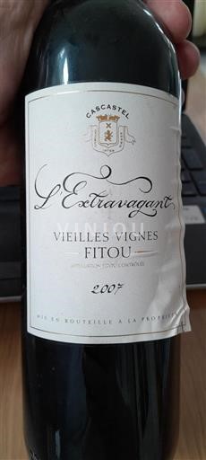 Languedoc Fitou Cascatel L'Extravagant Vielles Vignes 2007