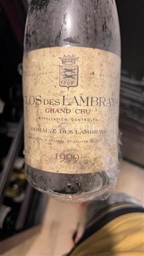 Bourgogne Clos-des-lambrays Grand Cru Domaine Des Lambrays Clos des Lambrays 1999