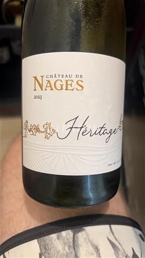 Valle del Rodano Costières di Nîmes Château Nages Héritage 2023
