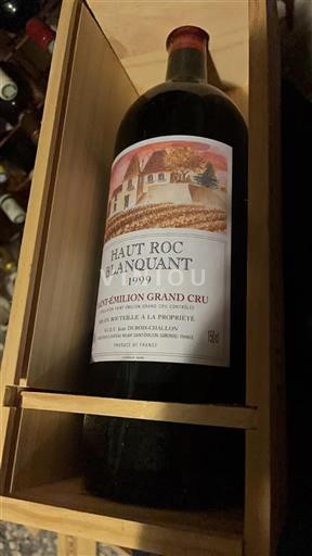 Vin Rouge sec Haut Roc Blanquant 1999 France Bordeaux Saint-Émilion AOC Grand Cru