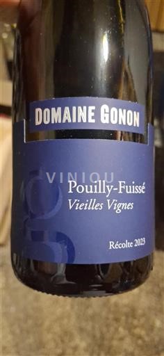 Borgogna Pouilly-fuissé Domaine Gonon Vieilles Vignes 2023