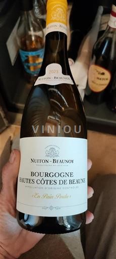 Bourgogne Hautes Côtes de Beaune Nuiton-Beaunoy En Pain Perdu 2023