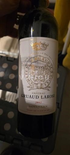 Bordeaux Saint-Julien Château Gruaud Larose 2012