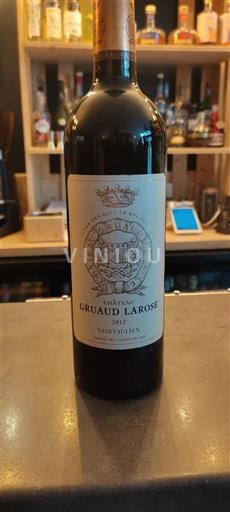 Bordeaux Saint-Julien Château Gruaud Larose 2012