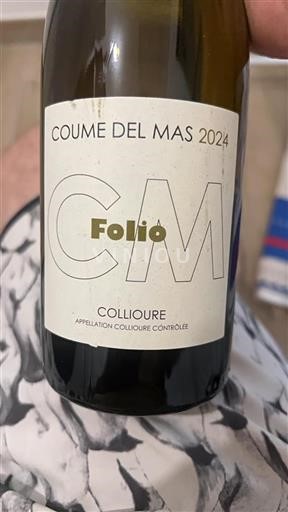 Roussillon Collioure Coume del Mas Folio 2024