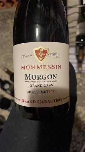 Beaujolais Morgon Mommessin Grand Caractère 2023