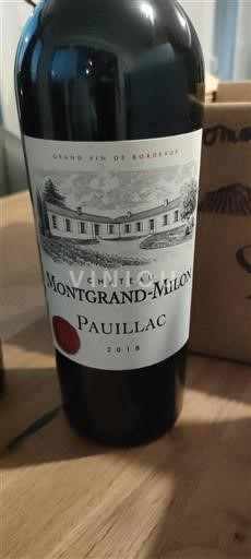 Bordeaux Pauillac Château Montgrand-Milon 2018