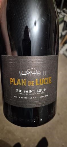 Languedoc Pic-saint-loup Le Cellier du Pic Plan de Lucie 2019