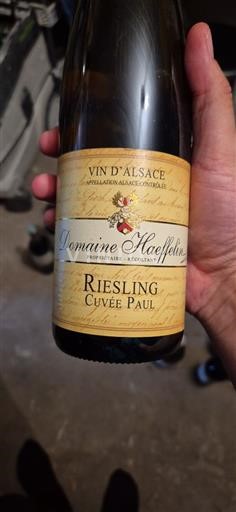 Alsace Grand Cru Domaine Haeffelin Paul Icke årgångsbetecknad